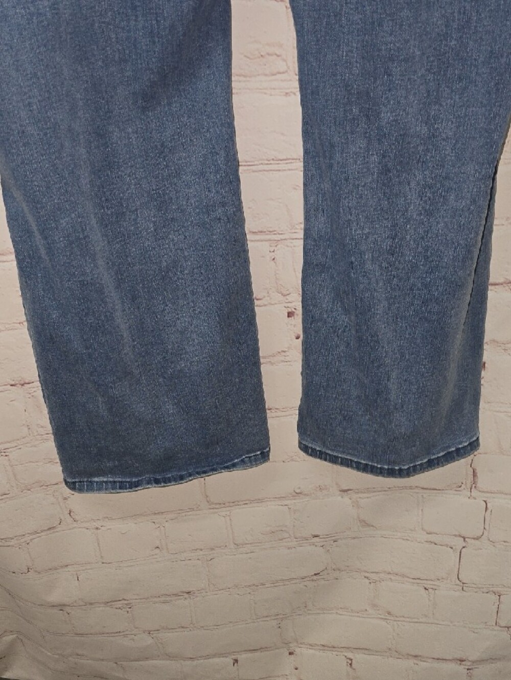 Soft Surroundings Light Blue Wide Leg Jeans - Picture 6 of 12